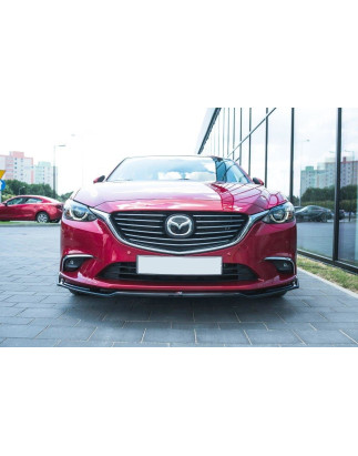 SPLITTER ANTERIORE V.2 Mazda 6 GJ (Mk3) Facelift (Cod. M-MA-6-3F-FD2G)