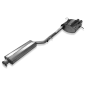 Mercedes C-Klasse Sportcoupe CLC 203 End- e Silenziatore anteriore – 2x76 Tipo 25 (Cod. F-MB031082