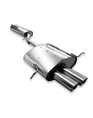 Mercedes C-Klasse Sportcoupe CLC 203 End- e Silenziatore anteriore – 2x76 Tipo 25 (Cod. F-MB031082