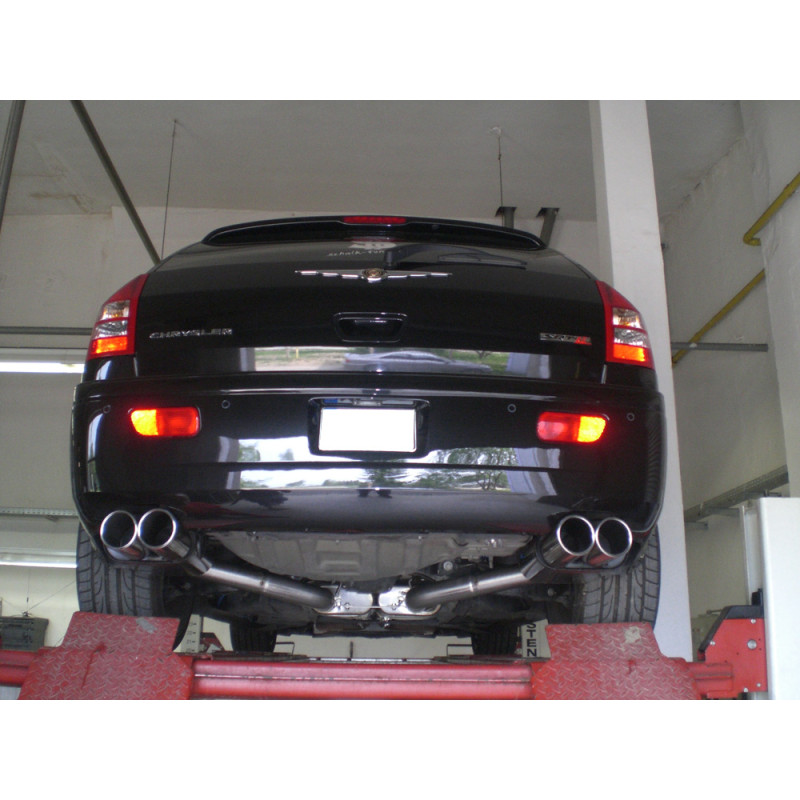 Chrysler 300C SRT8 Silenziatore posteriore destra e sinistra – 2x100 Tipo 17 (Cod. F-CR100043-154) Chrysler 300C SRT8 Silenziatore posteriore destra e sinistra – 2x100 Tipo 17 (Cod. F-CR100043-154)