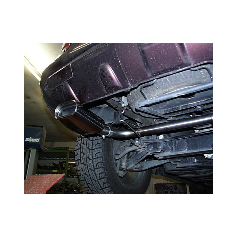 Mercedes M-Klasse Tipo W163 Silenziatore posteriore con uscite destra e sinistra (e (Cod. F-MB060053