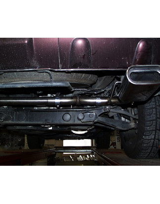 Mercedes M-Klasse Tipo W163 Silenziatore posteriore con uscite destra e sinistra (e (Cod. F-MB060013