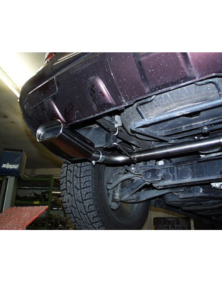 Mercedes M-Klasse Tipo W163 Silenziatore posteriore con uscite destra e sinistra (e (Cod. F-MB060013