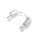 Jaguar S-Tipo Tipo CCX Silenziatore posteriore destra e sinistra – 115x85 tipo (Cod. F-JA030051-46