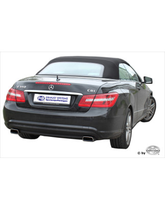 Mercedes E-Class cabrio A207 – 6 cilindri Silenziatore posteriore ri (Cod. F-MB043023-671)