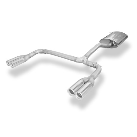 Mercedes M-Klasse Tipo W163 Silenziatore posteriore con uscite destra e sinistra (e (Cod. F-MB060013