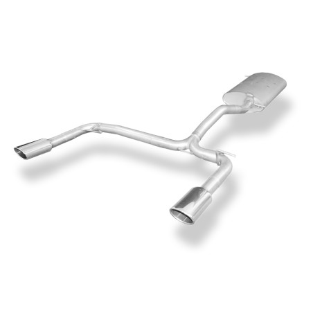 Mercedes M-Class Tipo W163 – 2,7l CDI Silenziatore uscita posteriore ri (Cod. F-MB060053-347)