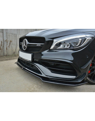 SPLITTER ANTERIORE V.2 Mercedes CLA A45 AMG C117 Facelift (Cod. M-ME-CLA-117F-AMG-FD2G)