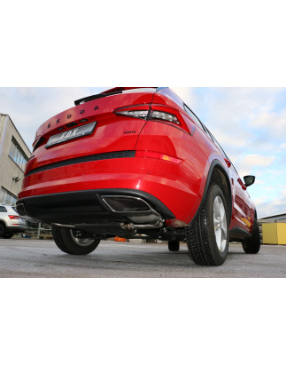 Skoda Kodiaq 4x4 – RS-Optik Silenziatore posteriore con uscite destra e sinistra (Cod. F-SK120035-