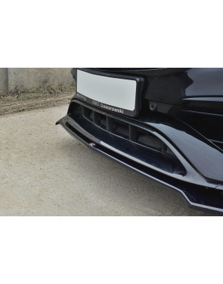 SPLITTER ANTERIORE V.2 Mercedes CLA A45 AMG C117 Facelift (Cod. M-ME-CLA-117F-AMG-FD2G)