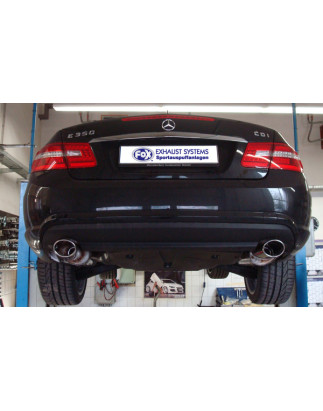 Mercedes E-Class cabrio A207 – 6 cilindri Silenziatore posteriore ri (Cod. F-MB043023-347)