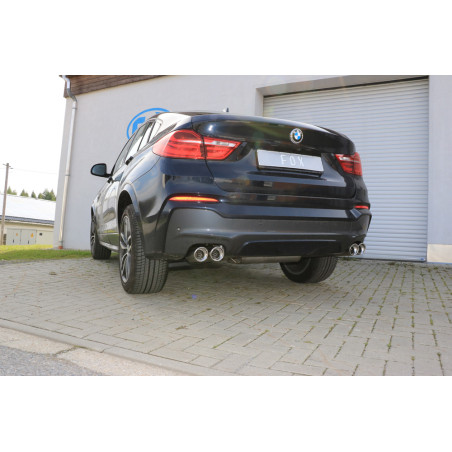 BMW X4 F26 Silenziatore posteriore con uscita sinistra/destra – 2x90 Tipo 17 ri (Cod. F-BM170005-1