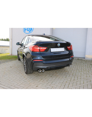 BMW X4 F26 Silenziatore posteriore con uscita sinistra/destra – 2x90 Tipo 17 ri (Cod. F-BM170005-1