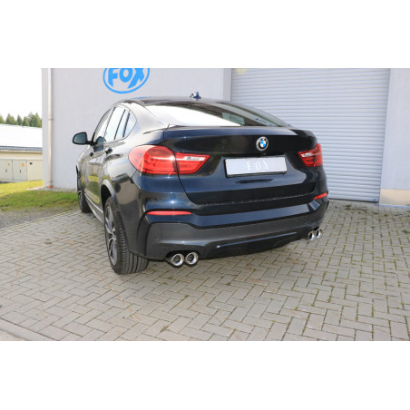 BMW X4 F26 Silenziatore posteriore con uscita sinistra/destra – 2x90 Tipo 17 ri (Cod. F-BM170005-1