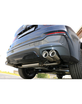 BMW X4 F26 Silenziatore posteriore con uscita sinistra/destra – 2x90 Tipo 17 ri (Cod. F-BM170005-1