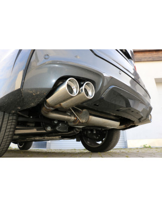 BMW X4 F26 Silenziatore posteriore con uscita sinistra/destra – 2x90 Tipo 17 ri (Cod. F-BM170005-1