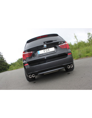 BMW X3 F25 Silenziatore uscita posteriore destra e sinistra – 2x90 tipo (Cod. F-BM101005-152)