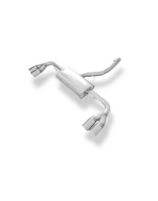 BMW X4 F26 Silenziatore posteriore con uscita sinistra/destra – 2x90 Tipo 25i (Cod. F-BM170005-292