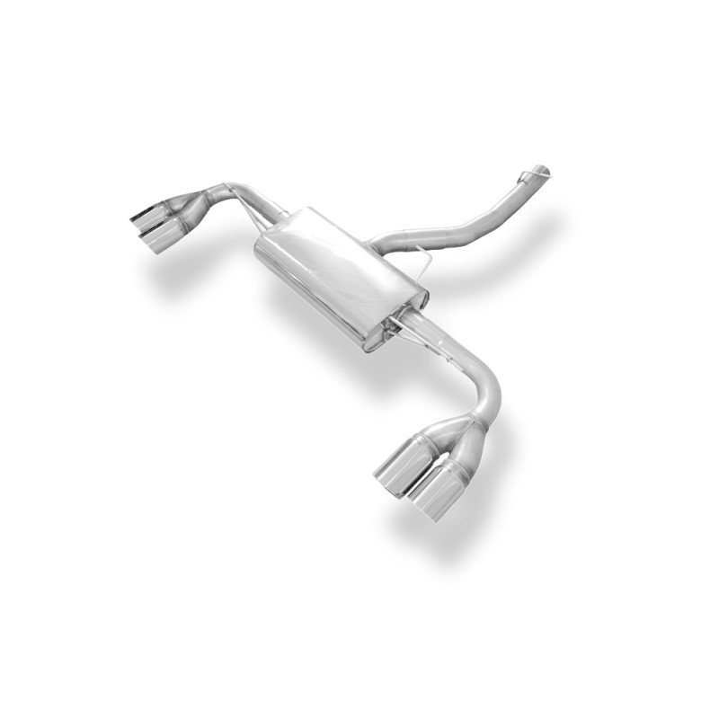 BMW X4 F26 Silenziatore posteriore con uscita sinistra/destra – 2x90 Tipo 25i (Cod. F-BM170005-292
