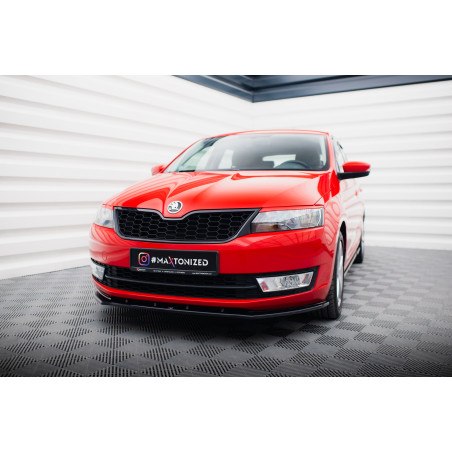 SPLITTER ANTERIORE V.2 Skoda Rapid (Cod. M-SK-RA-1-FD2G)