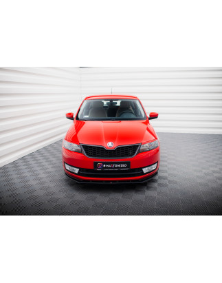 SPLITTER ANTERIORE V.2 Skoda Rapid (Cod. M-SK-RA-1-FD2G)