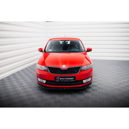SPLITTER ANTERIORE V.2 Skoda Rapid (Cod. M-SK-RA-1-FD2G)