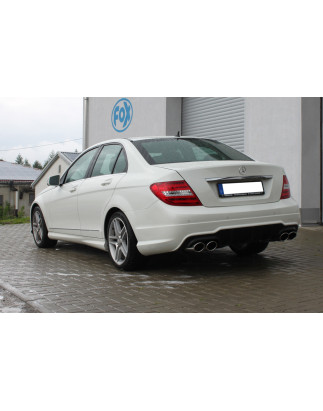 Mercedes C-Klasse 4 cilindri – W204/S204 Silenziatore posteriore con uscita destrah (Cod. F-MB0320
