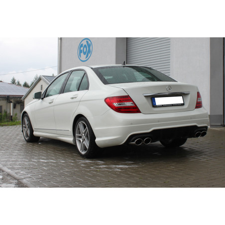 Mercedes C-Klasse 4 cilindri – W204/S204 Silenziatore posteriore con uscita destrah (Cod. F-MB0320