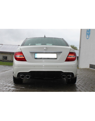 Mercedes C-Klasse 4 cilindri – W204/S204 Silenziatore posteriore con uscita destrah (Cod. F-MB0320