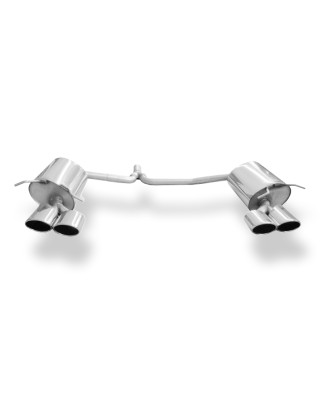 Mercedes C-Klasse 4 cilindri – W204/S204 Silenziatore posteriore con uscita destrah (Cod. F-MB0320
