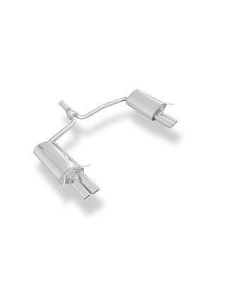 Mercedes C-Klasse 4 cilindri – W204/S204 Silenziatore posteriore con uscita destrah (Cod. F-MB0320
