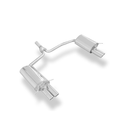 Mercedes C-Klasse 4 cilindri – W204/S204 Silenziatore posteriore con uscita destrah (Cod. F-MB0320
