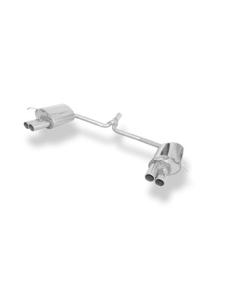 Mercedes C-Klasse 4 cilindri – W204/S204 Silenziatore posteriore con uscita destrah (Cod. F-MB0320