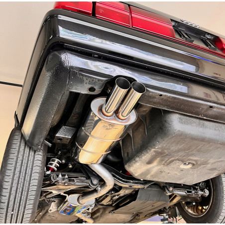 Audi 100 quattro Tipo C3/Audi 200 Tipo 44Q catback system fin (Cod. F-AU070062-004HA)