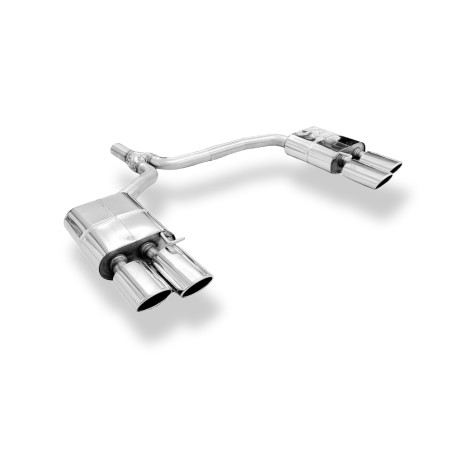 Audi A5 B8 – Rieger silenziatore posteriore destra/sinistra per 2-tubo twin (Cod. F-AU120054-348)