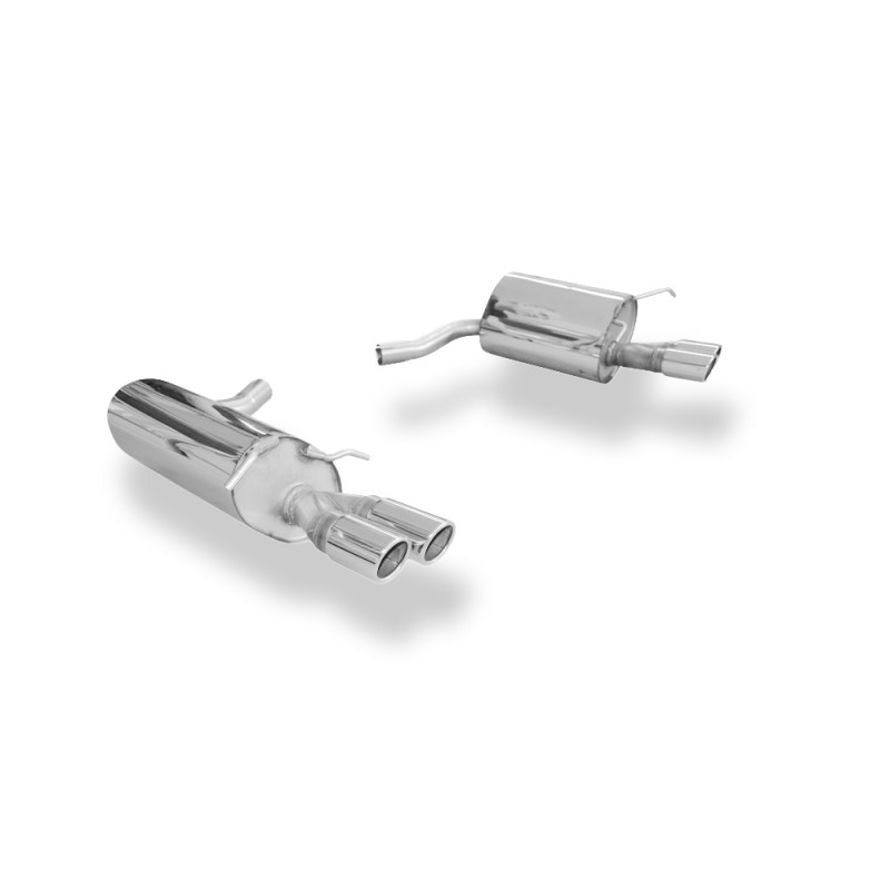 Mercedes E-Class coupé C207 – 6 cilindri Silenziatore posteriore con uscita destra (Cod. F-MB0431