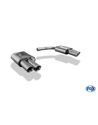 Audi A5 Sportback Silenziatore posteriore destra e sinistra per 2-pipe doubl (Cod. F-AU120314-292)