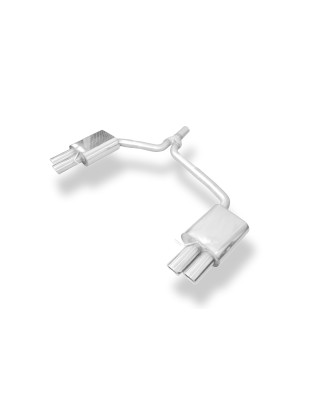 Audi A4/A5 Tipo B8 – 2,0l TFSI Silenziatore posteriore destra e sinistra dou (Cod. F-AU120584-344)