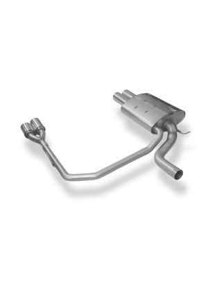 BMW E60/61 – 520i/ 523i/ 525i/ 530i Silenziatore uscita posteriore destroh (Cod. F-BM032044-012)