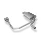 BMW E60/61 – 520i/ 523i/ 525i/ 530i Silenziatore uscita posteriore destroh (Cod. F-BM032044-012)