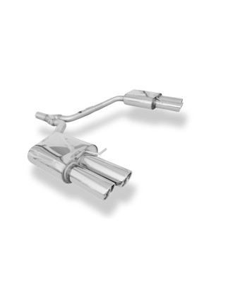 Audi A4 Tipo B8 – 2,0l TFSI Silenziatore posteriore destra e sinistra double (Cod. F-AU120084-152)