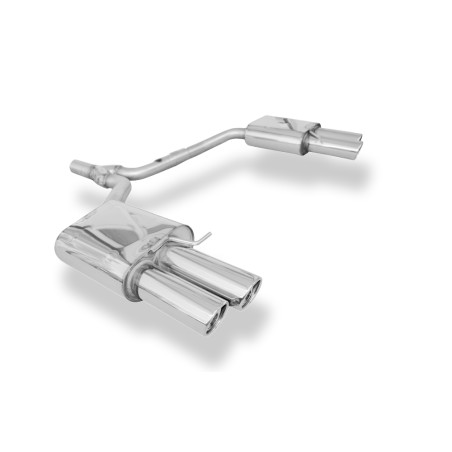 Audi A4 Tipo B8 – 2,0l TFSI Silenziatore posteriore destra e sinistra double (Cod. F-AU120084-152)