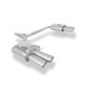 Audi A4 Tipo B8 – 2,0l TFSI Silenziatore posteriore destra e sinistra double (Cod. F-AU120084-152)