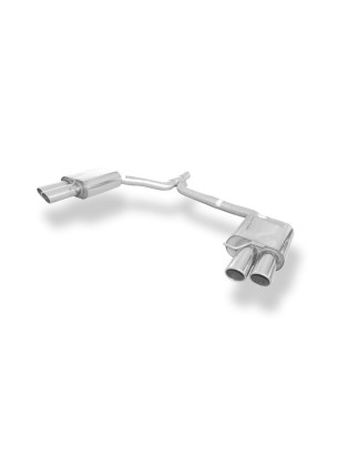 Audi A5 8T coupé + S-Line Silenziatore posteriore destra e sinistra double f (Cod. F-AU120584-150)