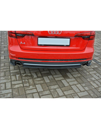 Splitter posteriore Audi A4 B9 S-Line (Cod. M-AU-A4-B9-SLINE-AV-RD1G)