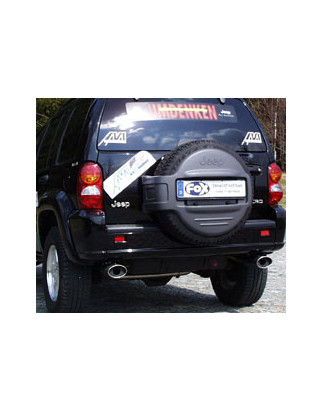 Jeep Cherokee/ Liberty Tipo KJ Silenziatore posteriore doppia uscita ex (Cod. F-JE012013-367)
