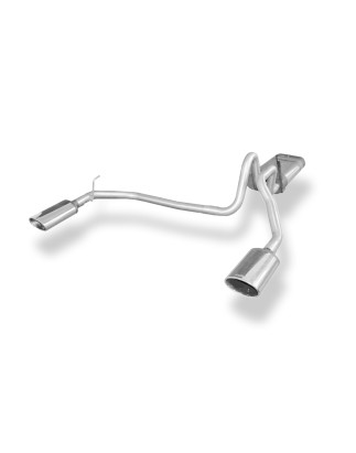 Jeep Cherokee/ Liberty Tipo KJ Silenziatore posteriore doppia uscita ex (Cod. F-JE012013-367)