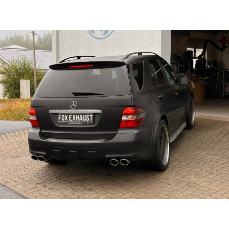 Mercedes M-Class Tipo W164 Silenziatore posteriore destra e sinistra – 2x115 (Cod. F-MB061004-747)
