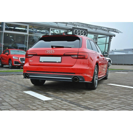 Splitter posteriore Audi A4 B9 S-Line (Cod. M-AU-A4-B9-SLINE-AV-RD1G)