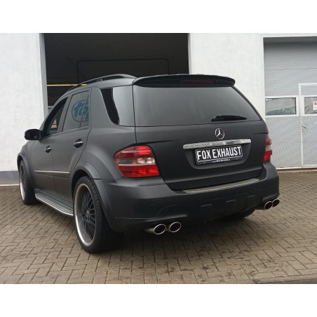 Mercedes M-Class Tipo W164 Silenziatore posteriore destra e sinistra – 2x115 (Cod. F-MB061004-747)